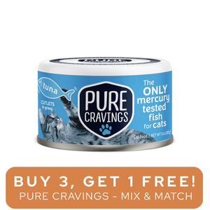 Pure Cravings Wild Tuna Cutlets in Gravy 3oz