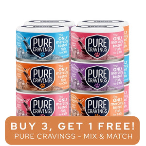 Pure Cravings Seafood Variety Pack Cutlets in Gravy 3oz (12ct)