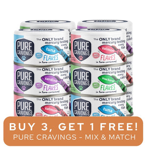 Pure Cravings Flakes in Tuna Consomme Variety Pack (12ct)