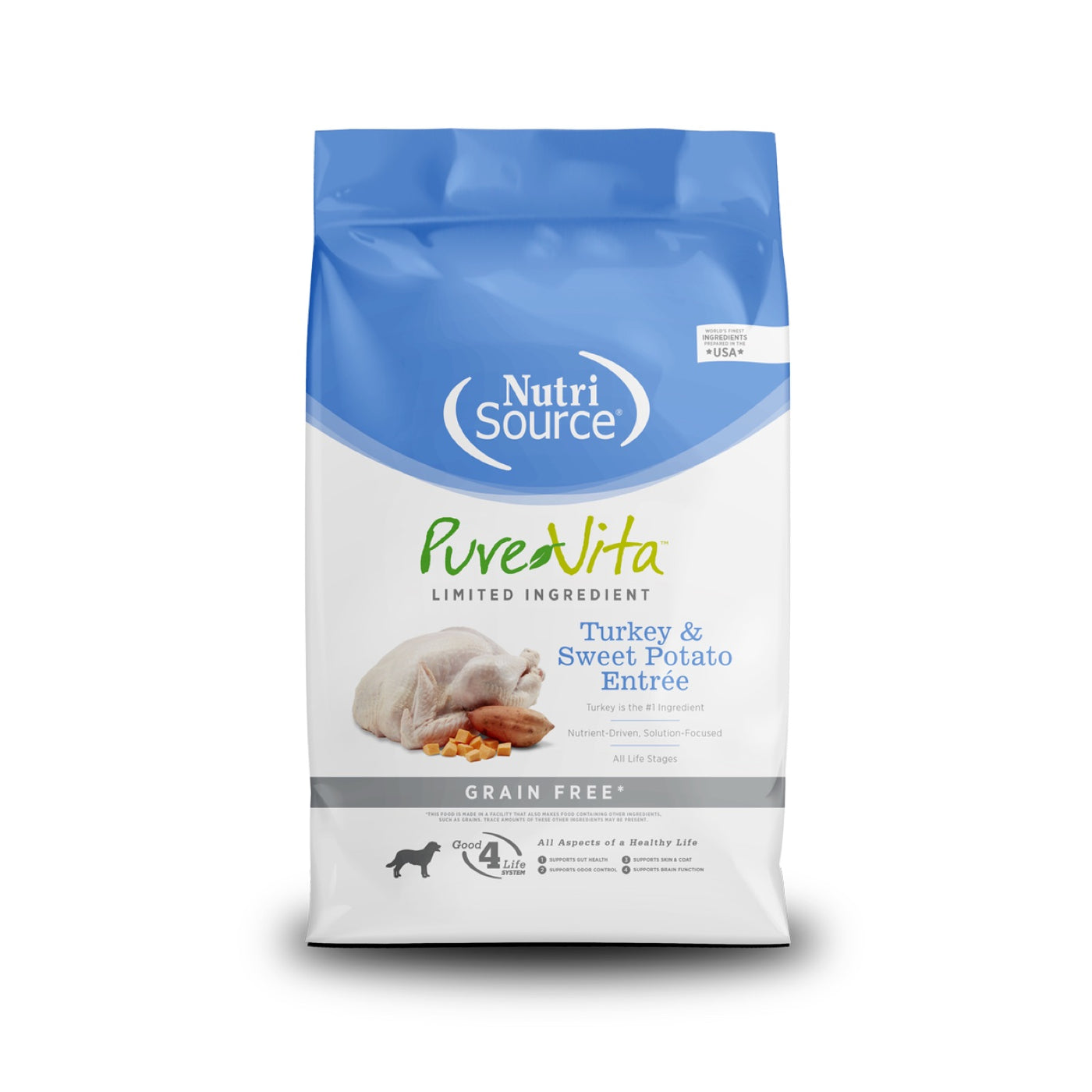 Beautiful view of Nutrious Grain Free Dog Food With Peanuts And Fiber For Heart