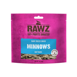 Rawz Raw Minnows Freeze-Dried Cat Treats 1oz