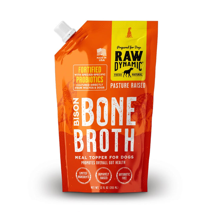 Raw Dynamic Bison Bone Broth 12oz