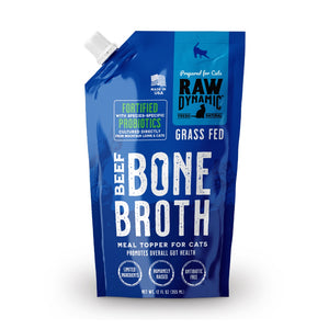 Raw Dynamic Cat Beef Bone Broth 12oz