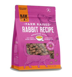 Raw Dynamic Cat Frozen Raw Rabbit 3lb