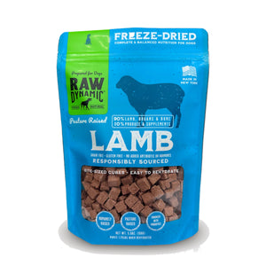 Raw Dynamic Freeze Dried Lamb Treats 1.5oz