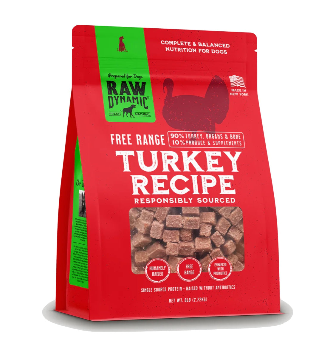 Raw Dynamic Frozen Raw Turkey Formula – Furly's Pet Supply