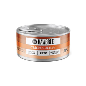 Bixbi Rawbble Wet Food for Cats - Chicken Pate Recipe