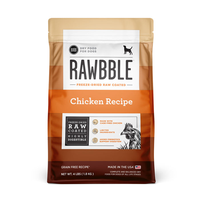 Bixbi Rawbble Chicken Recipe Dry Dog Food