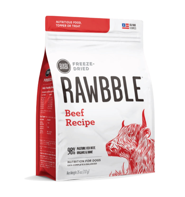 Rawbble Beef Recipe Freeze Dried