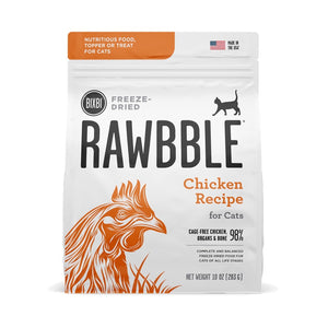 Bixbi Rawbble Cat Freeze-Dried Chicken Recipe 10oz