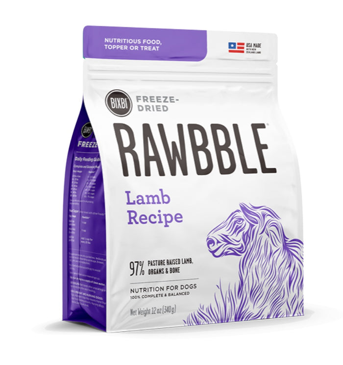 Rawbble Lamb Recipe Freeze Dried