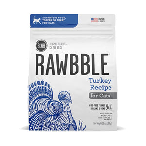 Bixbi Rawbble Cat Freeze-Dried Turkey Recipe 10oz