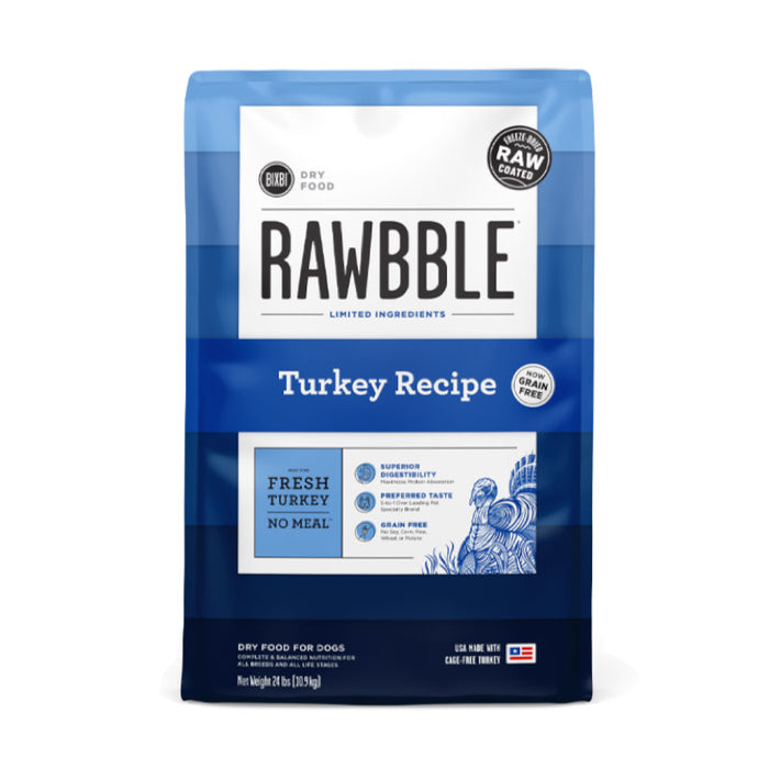 Bixbi Rawbble Turkey Recipe Dry Dog Food