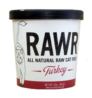 RAWR Raw Cat Food Turkey