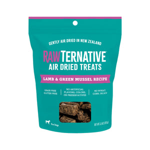 Rawternative Air-Dried Lamb & Green Mussel Treats 3.5oz