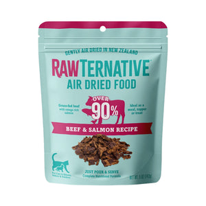 Rawternative Air-Dried Beef & Salmon Recipe Cat Food 5oz