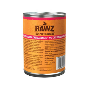 Rawz 96% Lamb & Lamb Liver Pate Can Dog Food