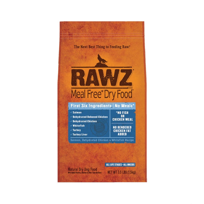 RAWZ Salmon, Dehydrated Chicken & Whitefish Dog