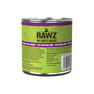 Rawz Shredded Chicken Breast & New Zealand Green Mussels Can Dog Food