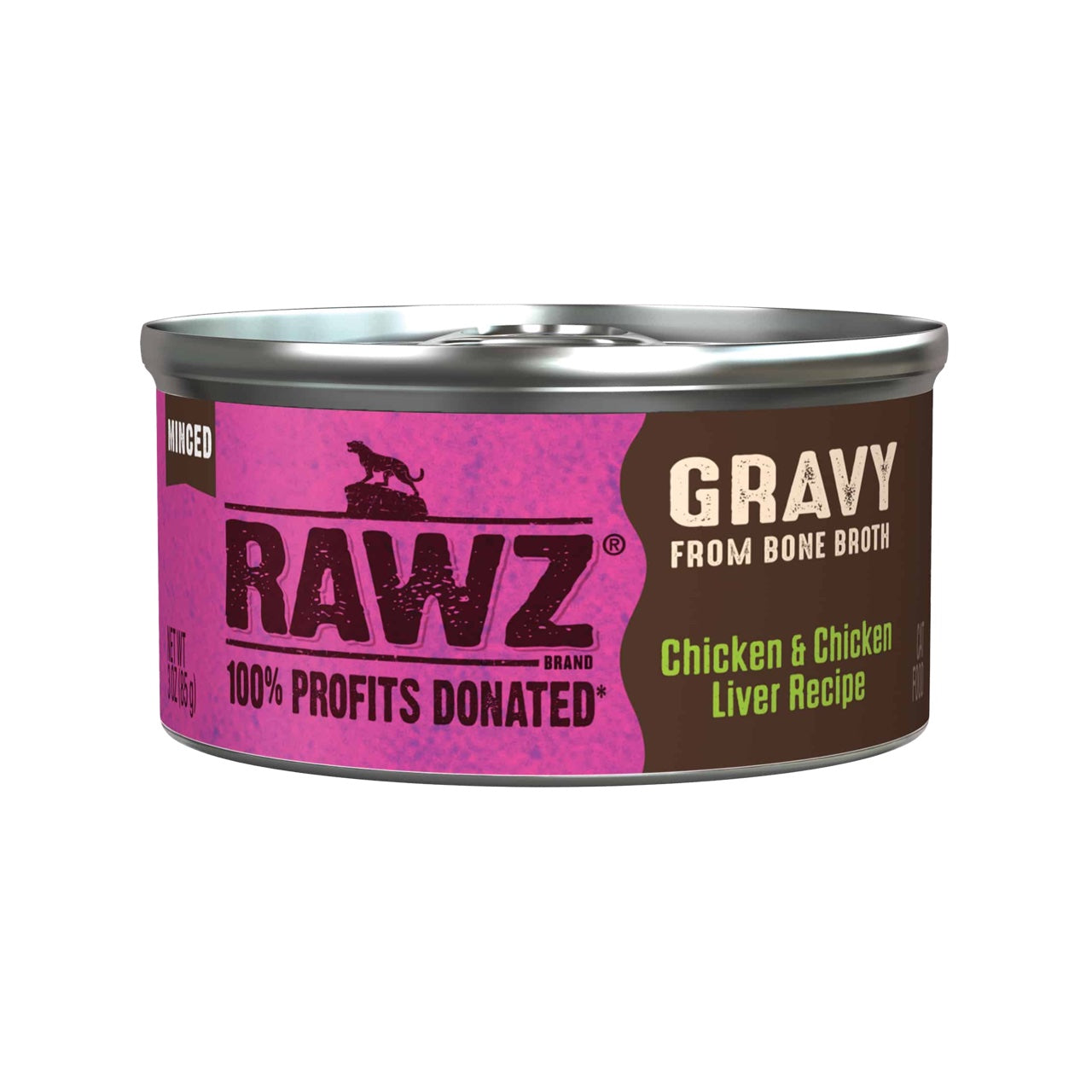 Rawz Gravy Chicken Chicken Liver Cat Food