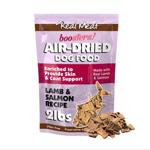 The Real Meat Co. Boosters Air-Dried Lamb & Salmon Dog Food 2lb