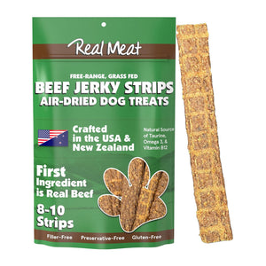 Real Meat Co. Air-Dried Beef Jerky Dog Treats