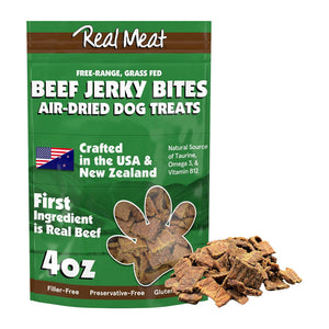 Real Meat Co. Air-Dried Beef Jerky Dog Treats