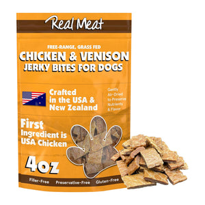 Real Meat Co. Air-Dried Chicken & Venison Jerky