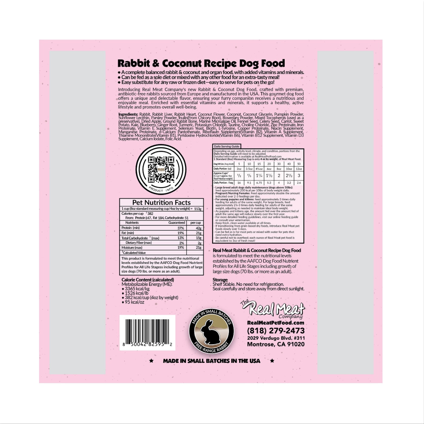 The Real Meat Co. Limited Edition European-Raised Rabbit & Coconut Rec ...