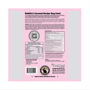 The Real Meat Co. Limited Edition European-Raised Rabbit & Coconut Recipe 2lb
