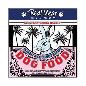 The Real Meat Co. Limited Edition European-Raised Rabbit & Coconut Recipe 2lb