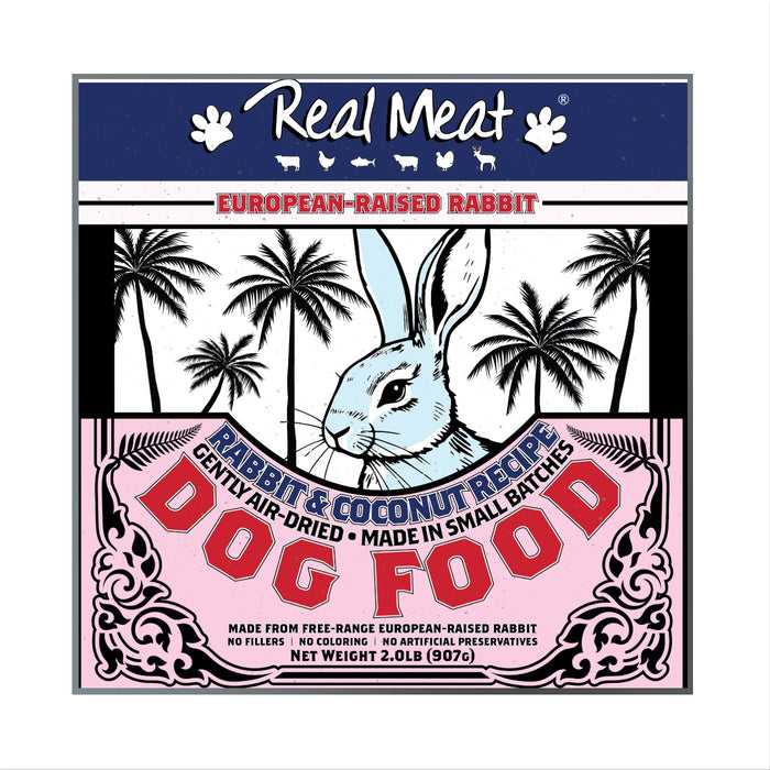 The Real Meat Co. Limited Edition European-Raised Rabbit & Coconut Recipe 2lb