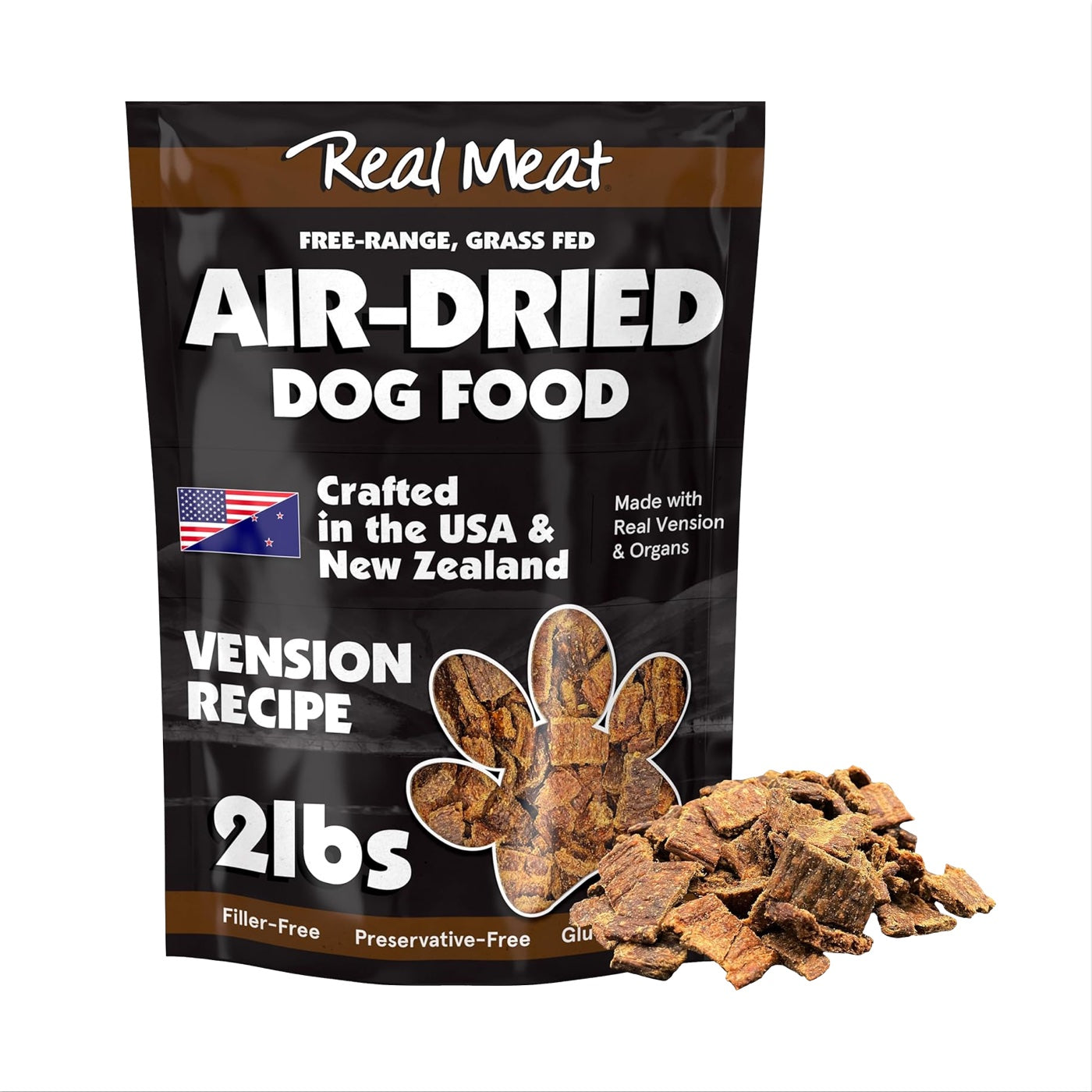 The Real Meat Co. Venison Air-Dried Dog Food – Furly's Pet Supply