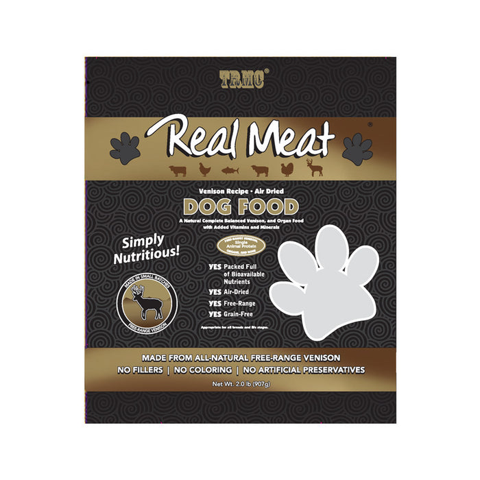 The Real Meat Company Venison Air-Dried Dog Food 2lb