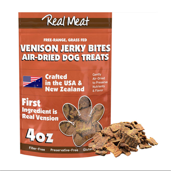 Real Meat Co. Air-Dried Venison Jerky Treat