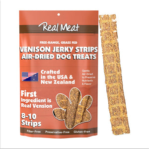 Real Meat Co. Air-Dried Venison Jerky Treat