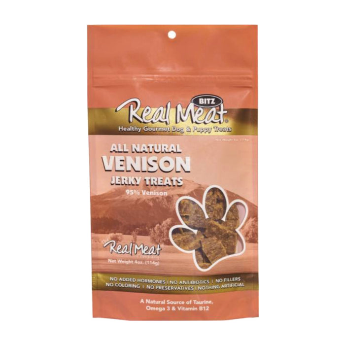 Real Meat Co. Air-Dried Venison Jerky Treat