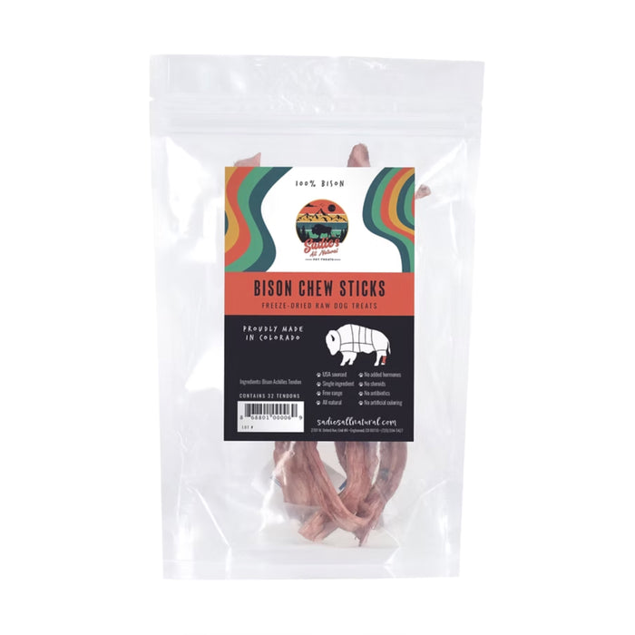 Sadie's All Natural Bison Chew Sticks (5ct)