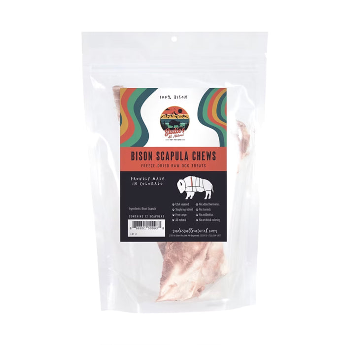 Sadie's All Natural Bison Scapula Chews (2ct)