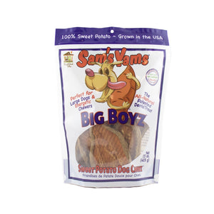 Sam's Yams Big Boyz Sweet Potato Dog Chewz 15oz