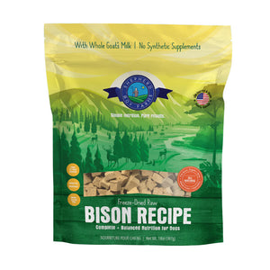 Shepherd Boy Farms Freeze Dried Bison Recipe 14oz