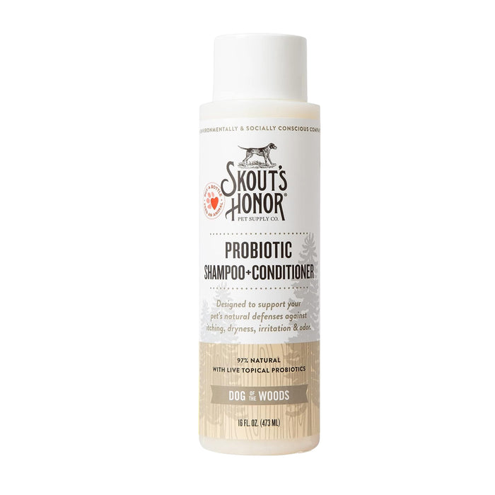 Skout's Honor Probiotic Shampoo & Conditioner Woods 16oz
