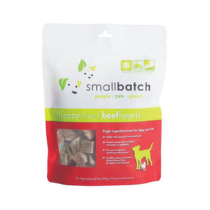 Smallbatch Freeze-Dried Beef Heart Treats 3.5oz