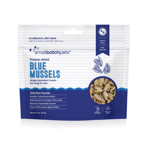Smallbatch Freeze-Dried Blue Mussels 2oz