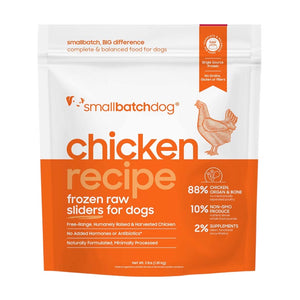 Smallbatch Frozen Chicken Batch Dog Food