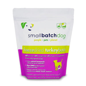 SmallBatch Turkey Sliders Freeze Dried Dog Food