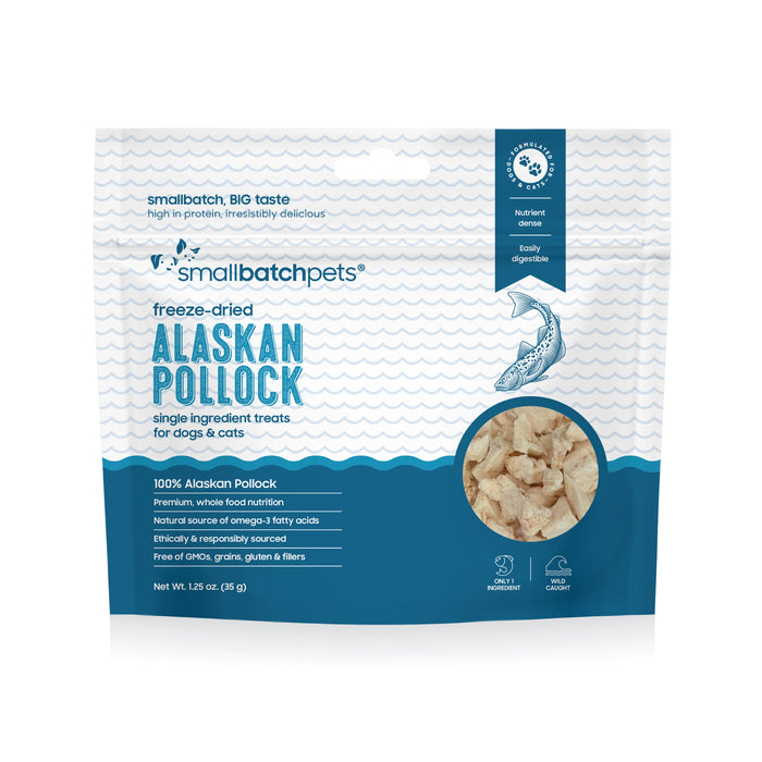 Smallbatch Freeze-Dried Alaskan Pollock 1.25oz