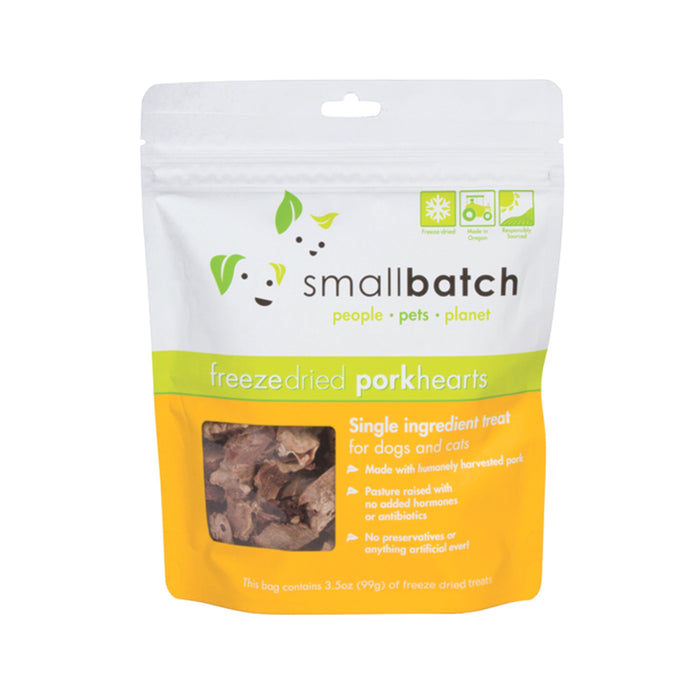 Smallbatch Pork Heart Treats 3.5oz