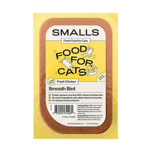 Smalls Gently Cooked Smooth Bird Fresh Chicken Pate Cat Food