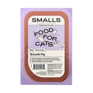 Smalls Gently Cooked Smooth Pig Fresh Pork Pate Cat Food